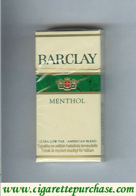 Barclay Menthol 10 cigarettes